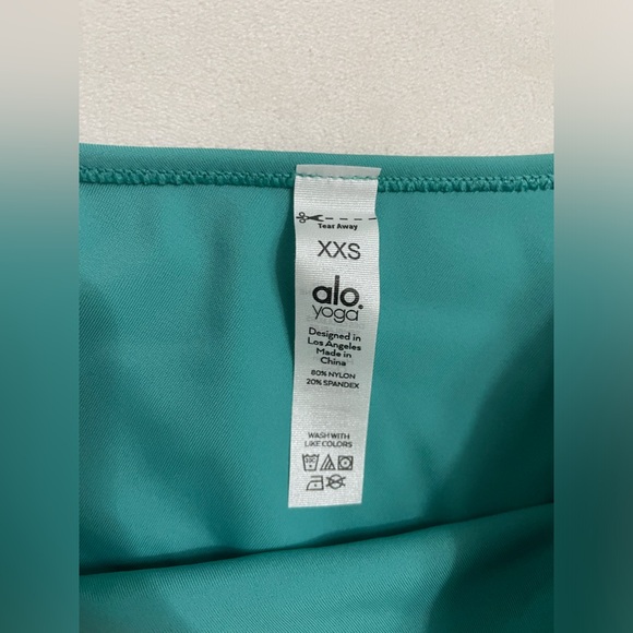 NWT ALO Body Wave Cut Out One Piece Ocean Teal Size XXS - Picture 8 of 11